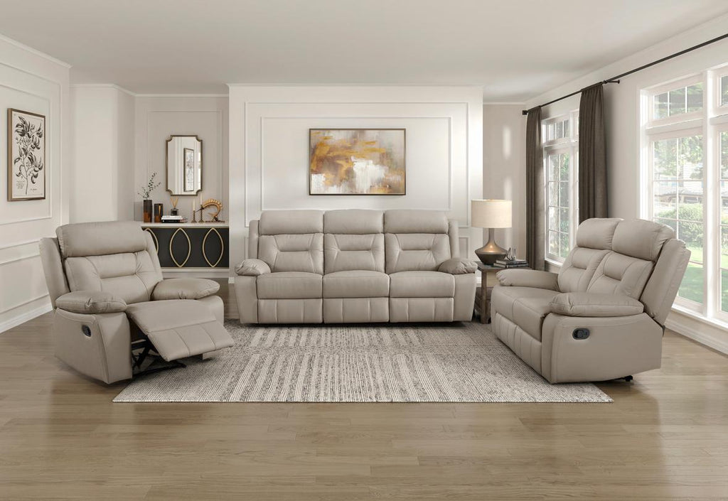 NKS9629LTEMZ Leather Electric Power Recliner Sofa Set