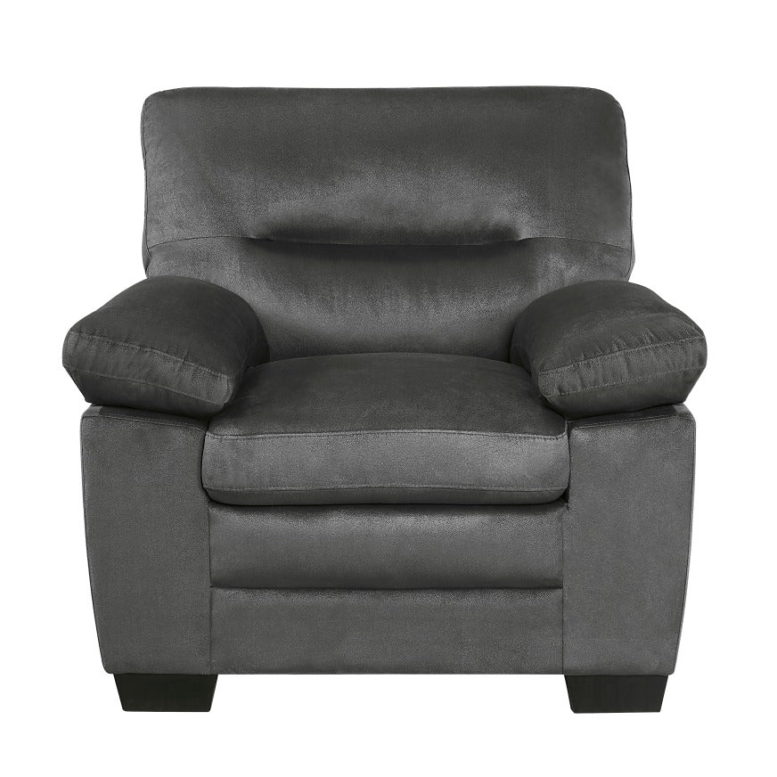 NKS9328DGMZ Fabric Sofa , Love & Chair