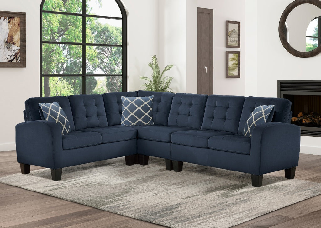 NKS8202DNVMZ Fabric Sectional Sofa