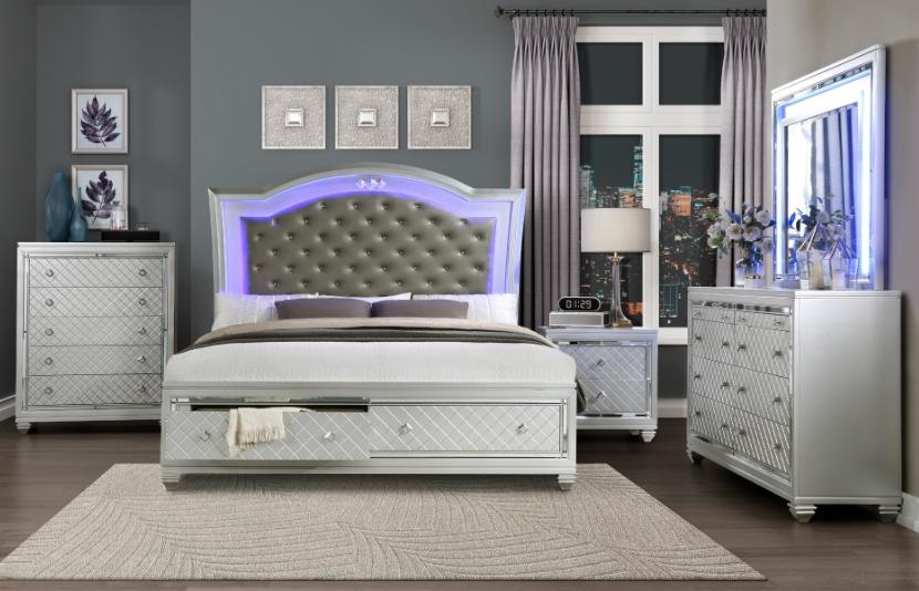 NKS1430MZ King Size bedroom set and Mattress