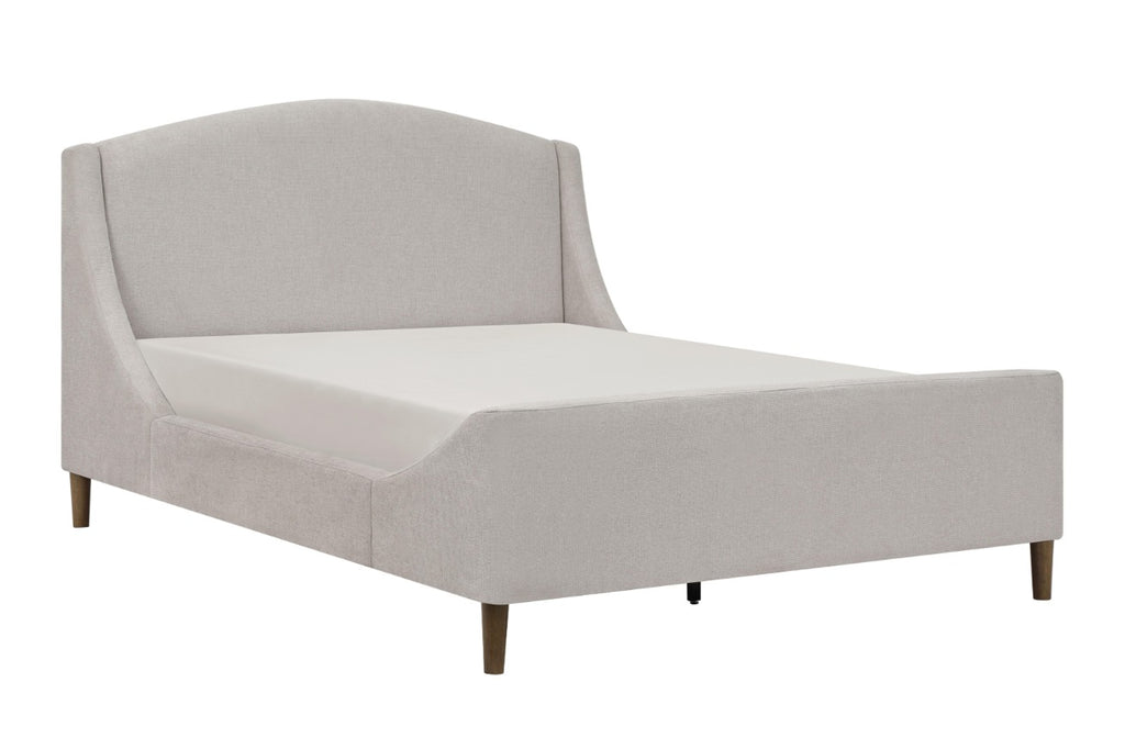 NKS5835BEM Fabric Platform Bed in Queen/ King Sizes