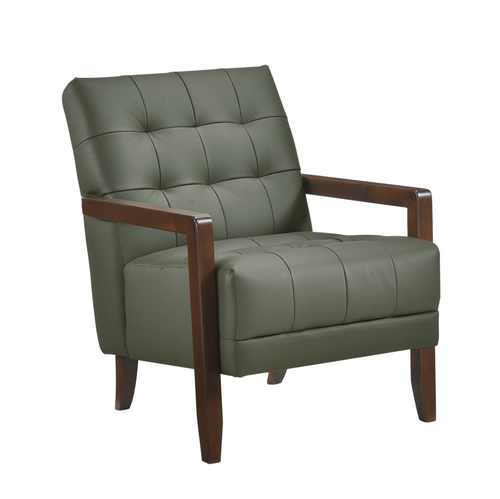 NKS1010GRN Leather Accent Chairs