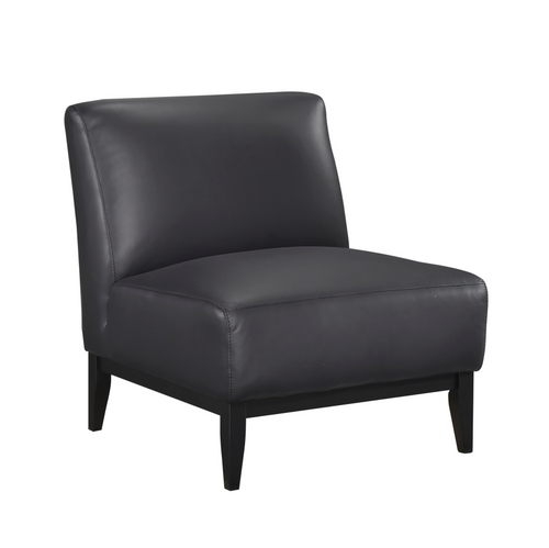 NKS1129BLK Leather Accent Chairs