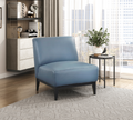 NKS1129BUE Leather Accent Chairs