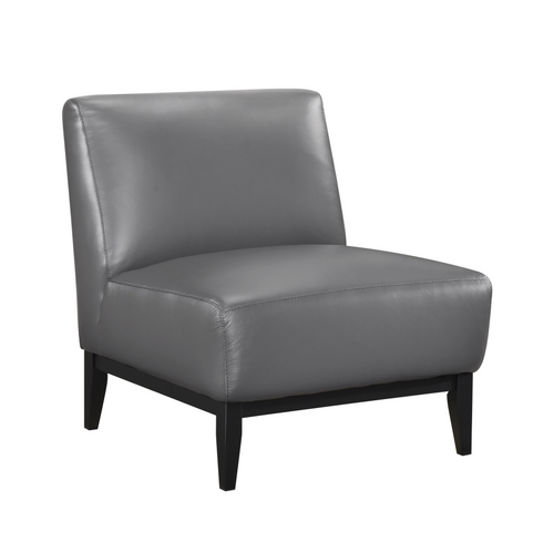 NKS1129DGY Leather Accent Chairs