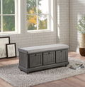NKS4586DG Lift Top Storage Bench