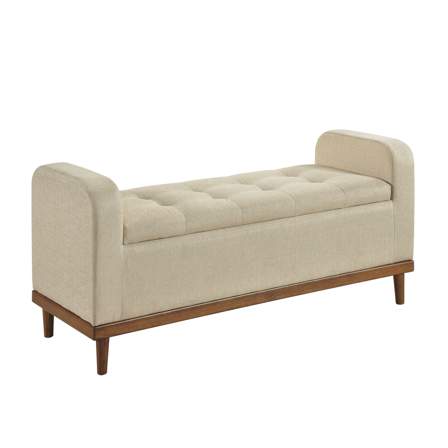 NKS4590BR Lift Top Storage Bench
