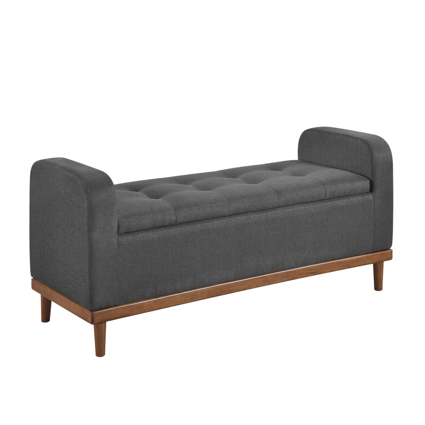 NKS4590DG Lift Top Storage Bench