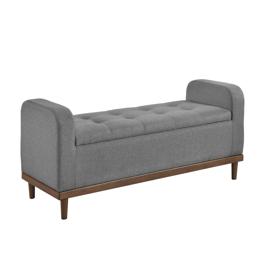 NKS4590GY Lift Top Storage Bench