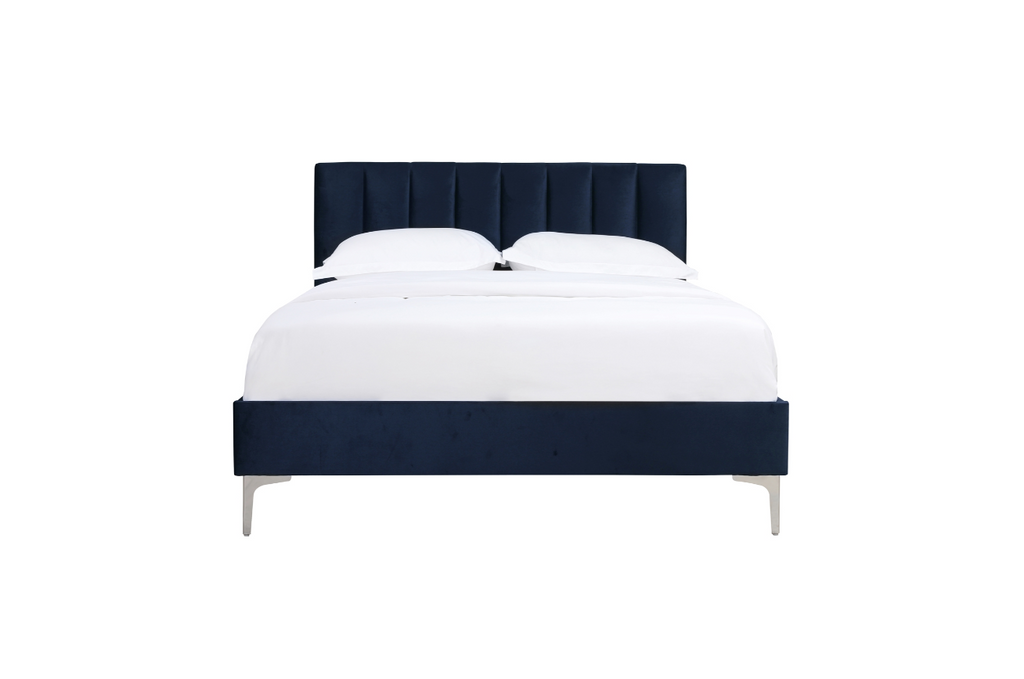 NKS5893NV Contemporary Platform Bed in Queen/ King Size in NV