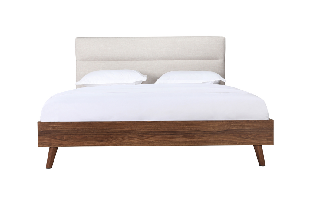 NKS5897BE Contemporary Platform Bed in Queen/ King Sizes