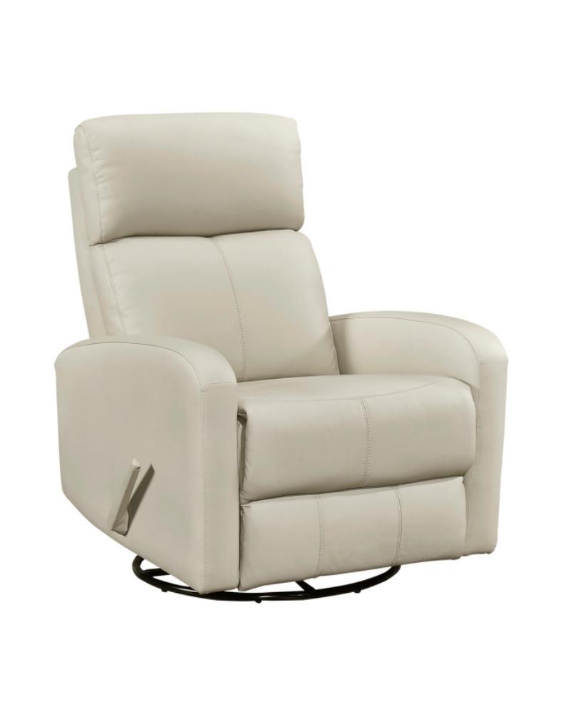 NKS8458BEGMZ Leather Swivel Glider Reclining Chair