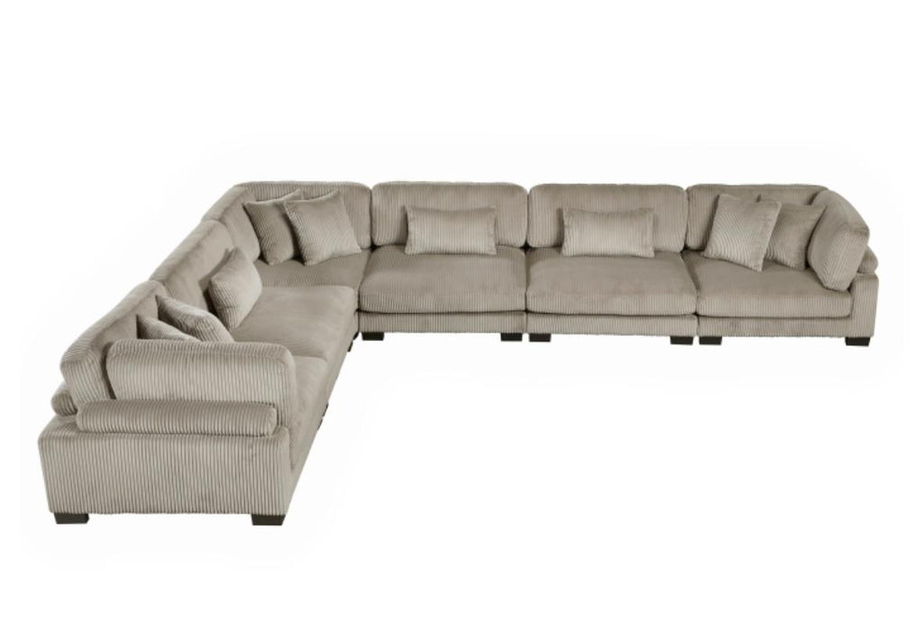 NKS8555GB*3CR3AC  6-Piece Modular Sectional Sofa Set