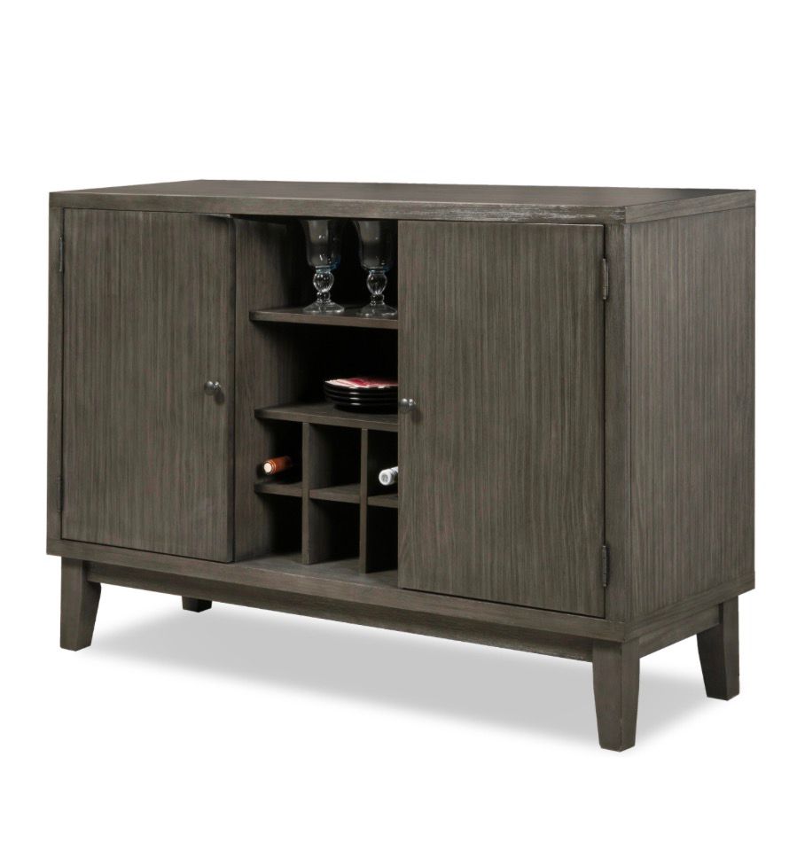 NKS5228-40MZ Grey Wooden Server/Buffet