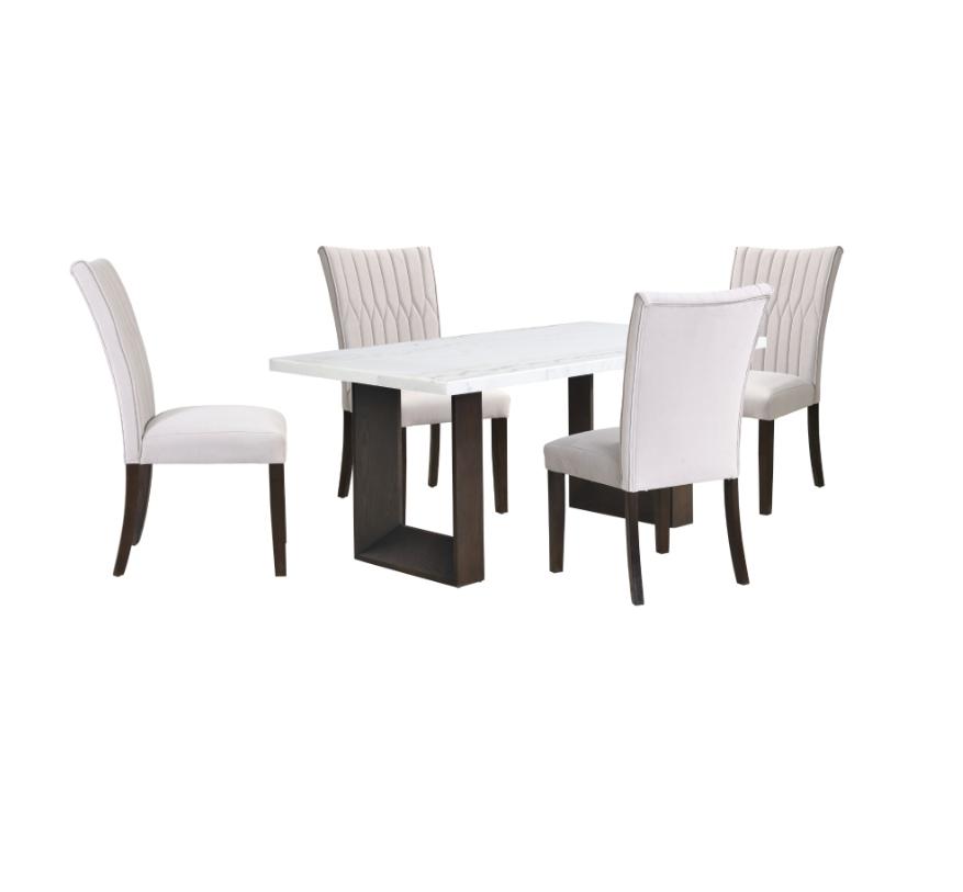 NKS5766MZ  Marble Dining set